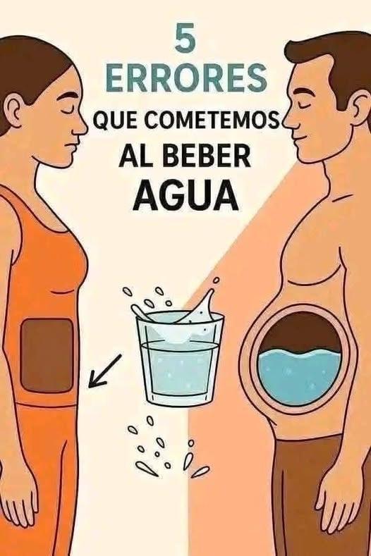 Tomar agua es una de las prácticas más simples y poderosas para sentirte con más energía, mejorar el funcionamiento del cuerpo y mantener un buen estado general de salud. Pero lo que muchos no saben es que las necesidades de hidratación pueden variar según tu tipo de cuerpo, estilo de vida y actividad diaria. Aquí te explico de manera sencilla cómo ajustar tu consumo de agua para sentirte mejor y aprovechar todos sus beneficios. 💧 1. Personas de Cuerpo Delgado o Ectomorfo Suelen tener metabolismo rápido y pierden líquido con mayor facilidad. Recomendación: Beber agua en pequeñas cantidades varias veces al día. Mantener una botella a mano para evitar deshidratación. Beneficios: Mayor energía Mejor rendimiento mental Evita dolores de cabeza por deshidratación 💧 2. Personas de Cuerpo Promedio o Mesomorfo Tienen un equilibrio natural entre masa muscular y grasa. Recomendación: Tomar entre 6 y 8 vasos diarios, ajustando según actividad física. Antes y después del ejercicio, añadir uno extra. Beneficios: Mejor recuperación muscular Digestión más ligera Piel más hidratada 💧 3. Personas de Cuerpo Robust o Endomorfo Suelen retener más líquidos y su metabolismo es más lento. Recomendación: Beber agua de manera constante durante todo el día. Preferir agua natural antes que bebidas dulces. Tomar 1 vaso 20 minutos antes de las comidas para ayudar a la saciedad. Beneficios: Menos sensación de pesadez Mejora del tránsito intestinal Mejor regulación de la hidratación 🕒 ¿Cuándo es el mejor momento para tomar agua? ✔ Al despertar Activa el sistema digestivo y te ayuda a rehidratarte. ✔ Antes de cada comida Puede ayudarte a controlar el apetito y mejorar la digestión. ✔ Durante el día Para evitar fatiga y mantener el cuerpo funcionando correctamente. ✔ Antes, durante y después del ejercicio Es esencial para un buen rendimiento físico. ✔ Antes de dormir (con moderación) Un vaso pequeño es suficiente para evitar levantarte varias veces. 🌟 Beneficios generales de tomar agua correctamente Mejora la digestión Favorece la claridad mental Ayuda a regular la temperatura corporal Mantiene la piel saludable Reduce la fatiga Mejora el funcionamiento de los riñones Contribuye al bienestar general 💡 Consejos finales No esperes a tener sed: la sed es un síntoma tardío de deshidratación. Lleva agua contigo cuando salgas. Ajusta tu consumo según calor, ejercicio o cansancio. El agua es la mejor bebida para tu cuerpo: evita reemplazarla con refrescos.