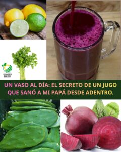 ¡Este Jugo Milagroso Transformó la Vida de Mi Papá en Solo un Vaso! 🍹🌿