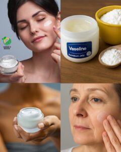 ✨ Crema Casera con Vaselina que Rejuvenece la Piel al Instante