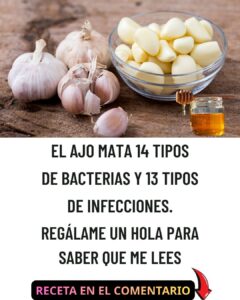 El Ajo Mata 14 Tipos de Bacterias: El Antibiótico Natural que Debes Conocer