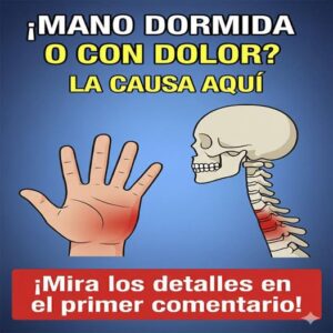 ¿Por qué se te duermen las manos y sientes hormigueo en los pies?