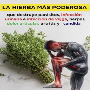 ¿El tomillo puede ayudar a regenerar los cartílagos de las rodillas?