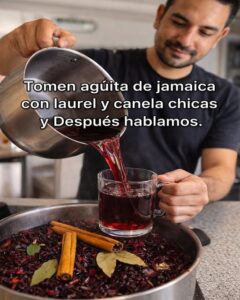 Jamaica con manzana y canela: la mezcla que tu cuerpo va a notar