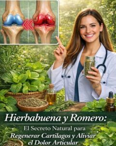 🌿 Hierbabuena y Romero: el Ritual Natural que Apoya tus Articulaciones y Devuelve la Confianza al Movimiento