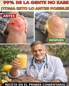 El jugo que podría apoyar tus huesos y calmar tus rodillas después de los 50