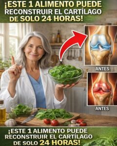 El Secreto Verde que Podría Calmar tus Rodillas: La Verdura que Muchos Evitan