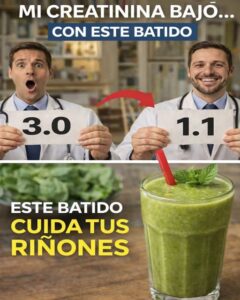 Las 3 Mejores Bebidas Matutinas para Reducir la Creatinina y Apoyar la Salud Renal de Forma Natural