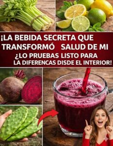 ¡Este Jugo Milagroso Transformó la Vida de Mi Papá en Solo un Vaso! 🍹🌿