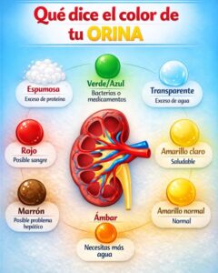Colores de la orina: lo que dicen sobre tu salud Colores de la orina: lo que dicen sobre tu salud