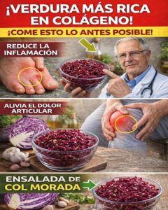 ¡Adiós a la Hinchazón! 8 Verduras que Podrían Apoyar el Colágeno de tus Articulaciones