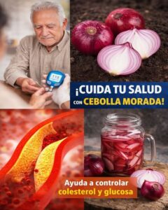 Cebolla morada y glucosa: el ritual sencillo que pocos usan bien