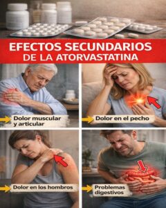 Los 15 Efectos Secundarios Ocultos de la Atorvastatina que Pueden Tomarte por Sorpresa