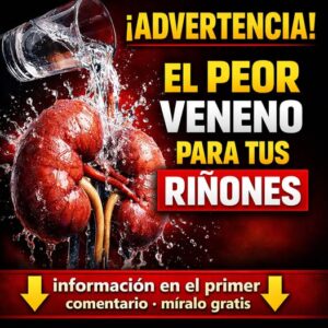 Médico del Riñón Advierte: El Peor “Veneno” Que Intoxica Tus Riñones (y muchos consumen a diario)