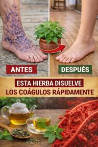 Hierbas Naturales para Mejorar la Circulación en las Piernas y Eliminar la Pesadez