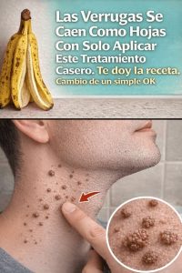 ¿Las verrugas se caen con cáscara de guineo? La verdad, cómo usarla y riesgos