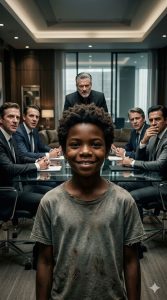 Entró vestido como mendigo a una reunión de millonarios… y nadie imaginó que era el verdadero heredero