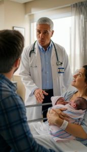 El detalle que el médico descubrió en el bebé recién nacido