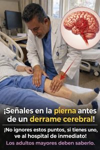 ⚠️ Señales en la pierna antes de un derrame cerebral: lo que tu cuerpo intenta decirte ⚠️ Señales en la pierna antes de un derrame cerebral: lo que tu cuerpo intenta decirte