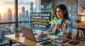 Cómo ganar dinero con inteligencia artificial en 2026 (Guía completa para principiantes)