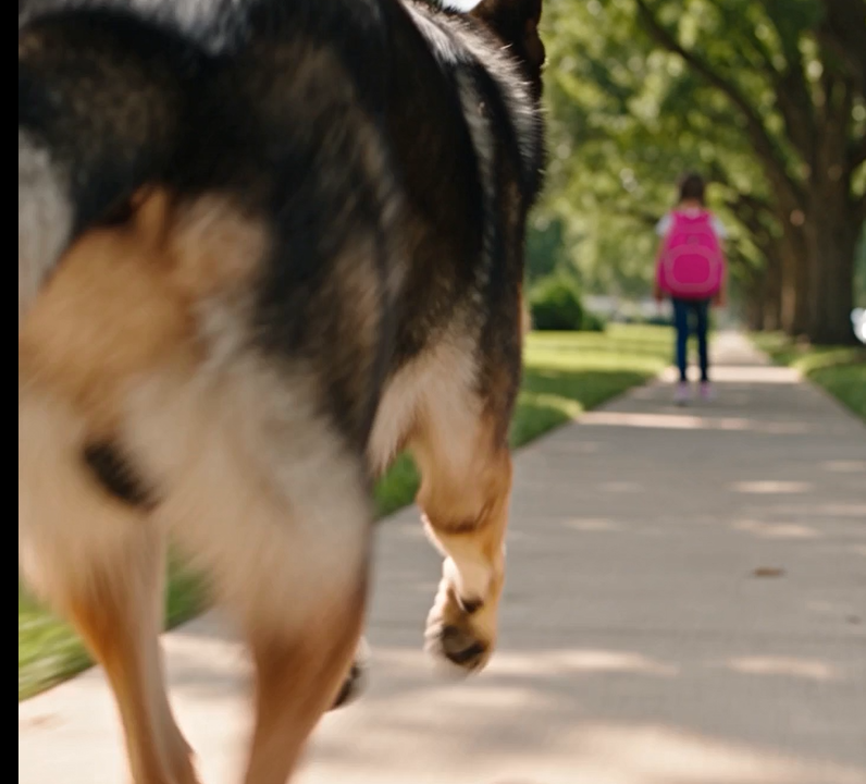 Richard believed a police K9 had targeted