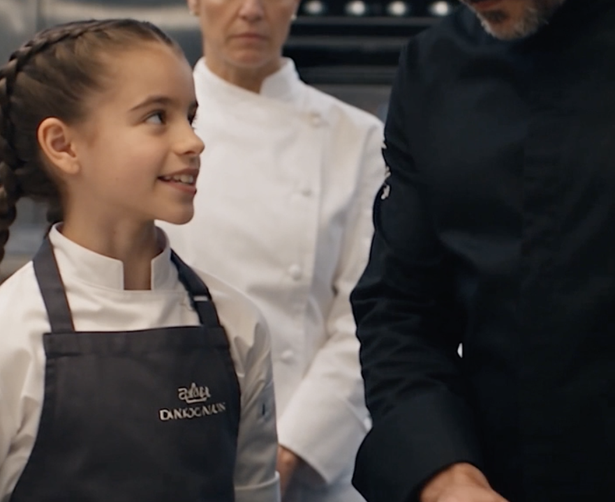 Chef lloró al probar el plato de una niña y descubrió un secreto familiar