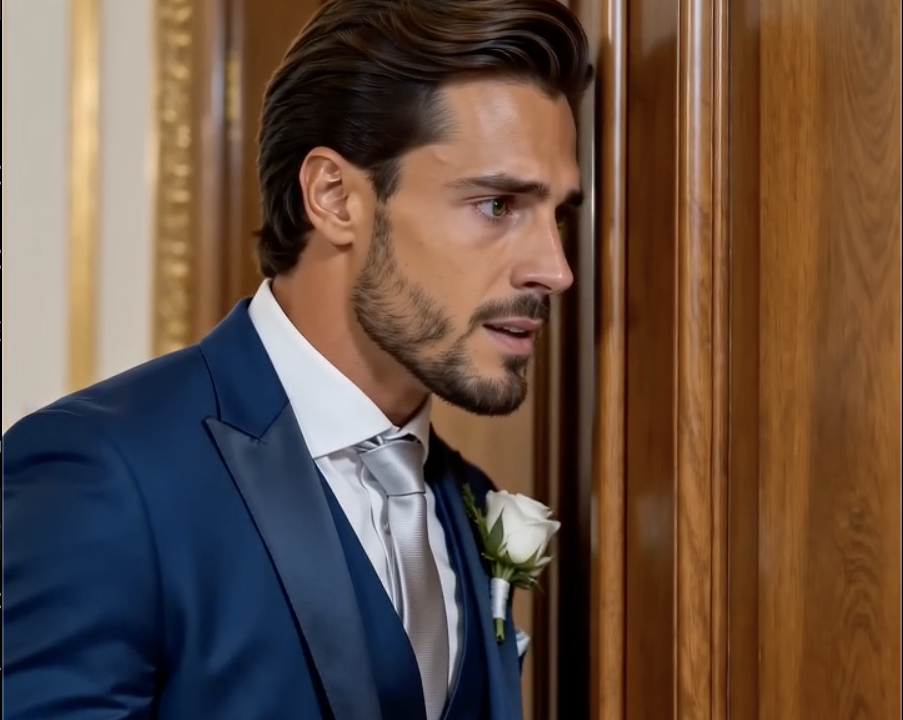 Escuchó a su novia hablando con otro hombre antes de la boda